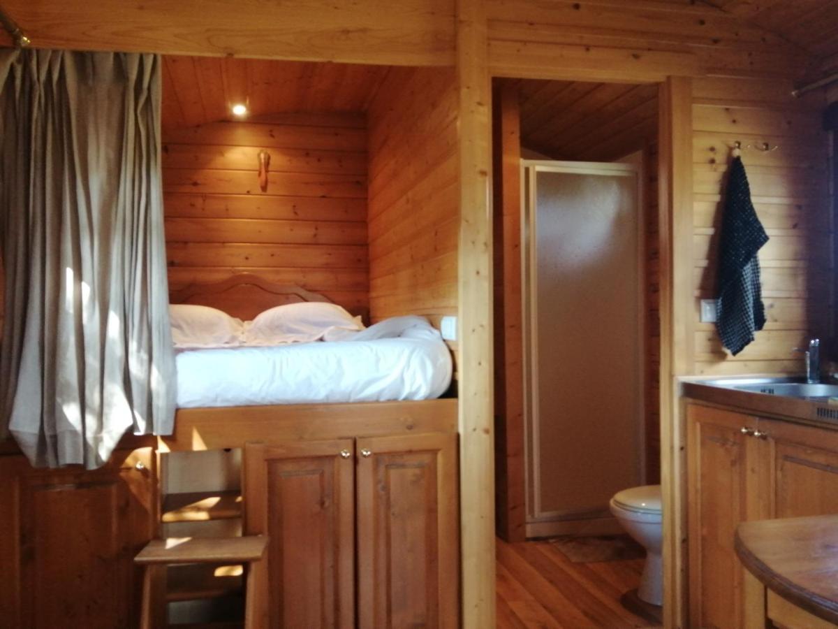 Les Roulottes De La Ferme Des Chanaux Saint-Julien-d'Ance Exteriör bild