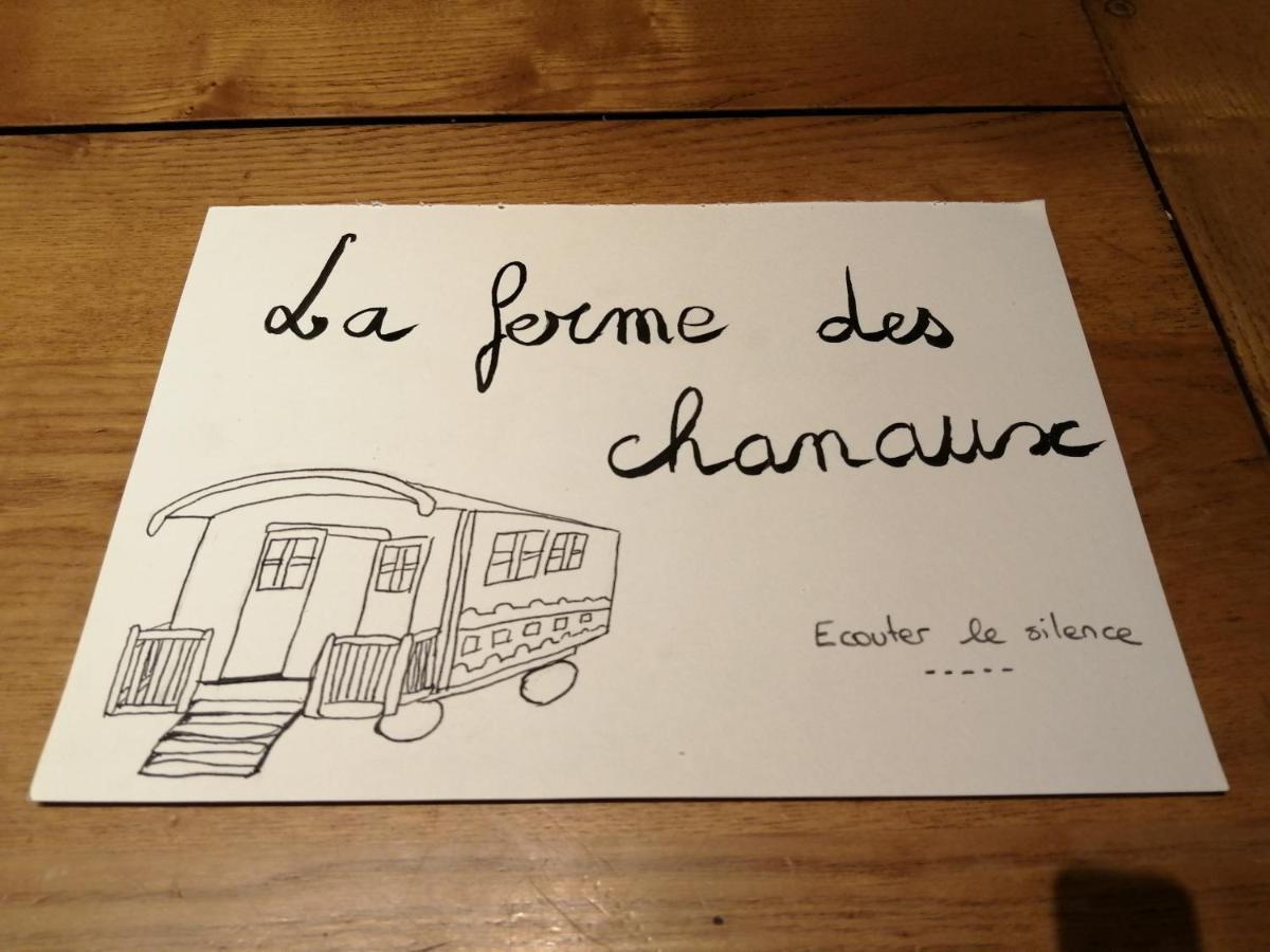 Les Roulottes De La Ferme Des Chanaux Saint-Julien-d'Ance Exteriör bild